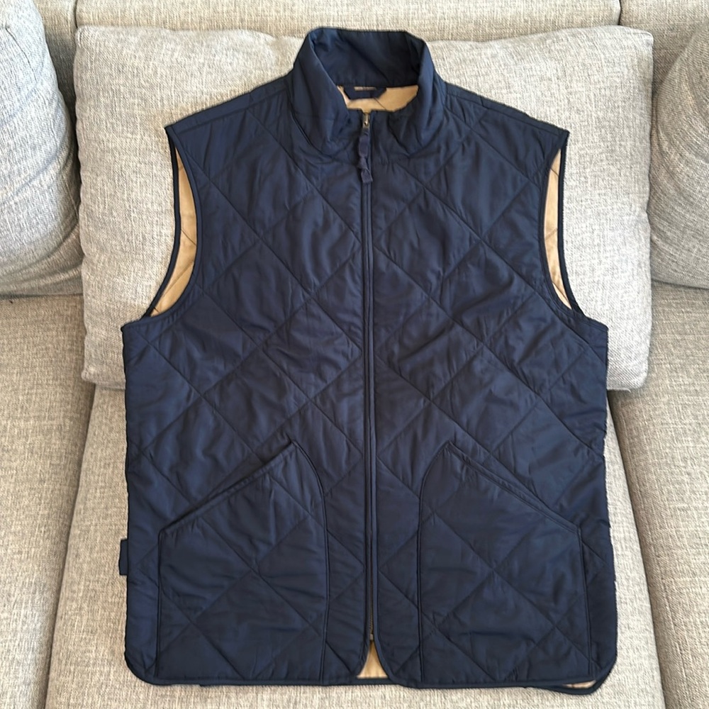 J. Crew Mercantile Quilted Vest - Men’s Medium